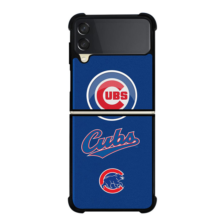 CHICAGO CUBS BASEBALL MLB LOGO Samsung Galaxy Z Flip 3 Case Cover