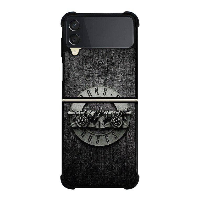 GUNS N ROSES METAL LOGO Samsung Galaxy Z Flip 3 Case Cover