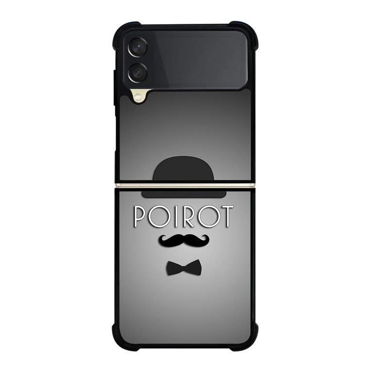 HERCULE POIROT DETECTIVE ICON Samsung Galaxy Z Flip 3 Case Cover