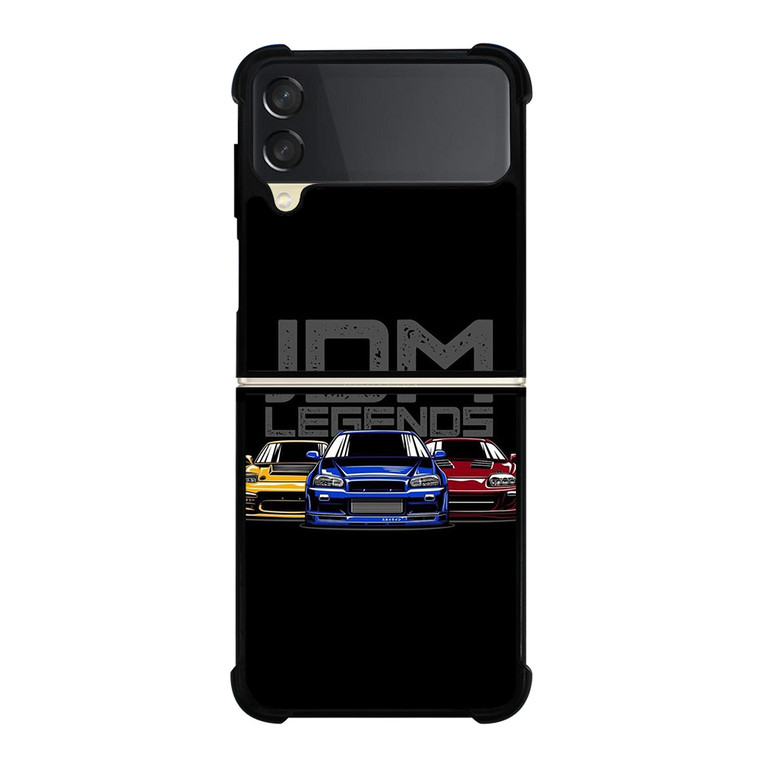 JDM JAPANESE DOMESTIC MARKET CARS VEHICLES Samsung Galaxy Z Flip 3 Case Cover