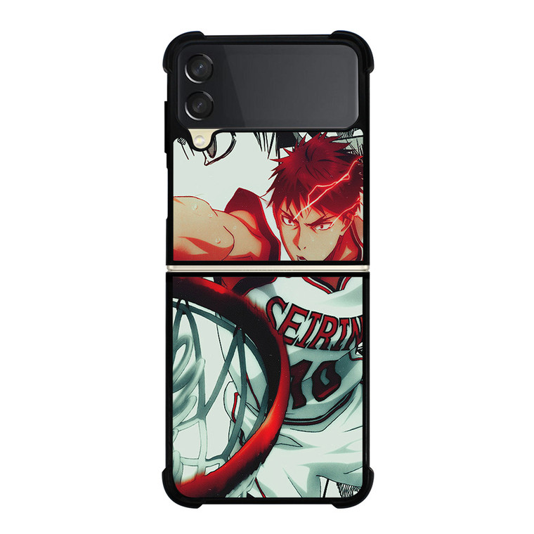 KAGAMI TAIGA KUROKO NO BASUKE ANIME Samsung Galaxy Z Flip 3 Case Cover