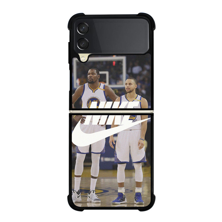 KEVIN DURANT STEPHEN CURRY GOLDEN STATE WARRIORS NIKE Samsung Galaxy Z Flip 3 Case Cover