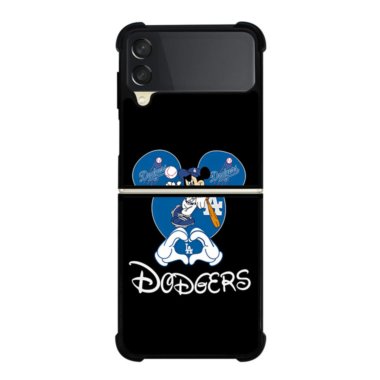 LOS ANGELES DODGERS MICKEY MOUSE ICON Samsung Galaxy Z Flip 3 Case Cover