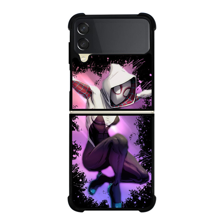 MARVEL SPIDER WOMAN GWEN STACY Samsung Galaxy Z Flip 3 Case Cover