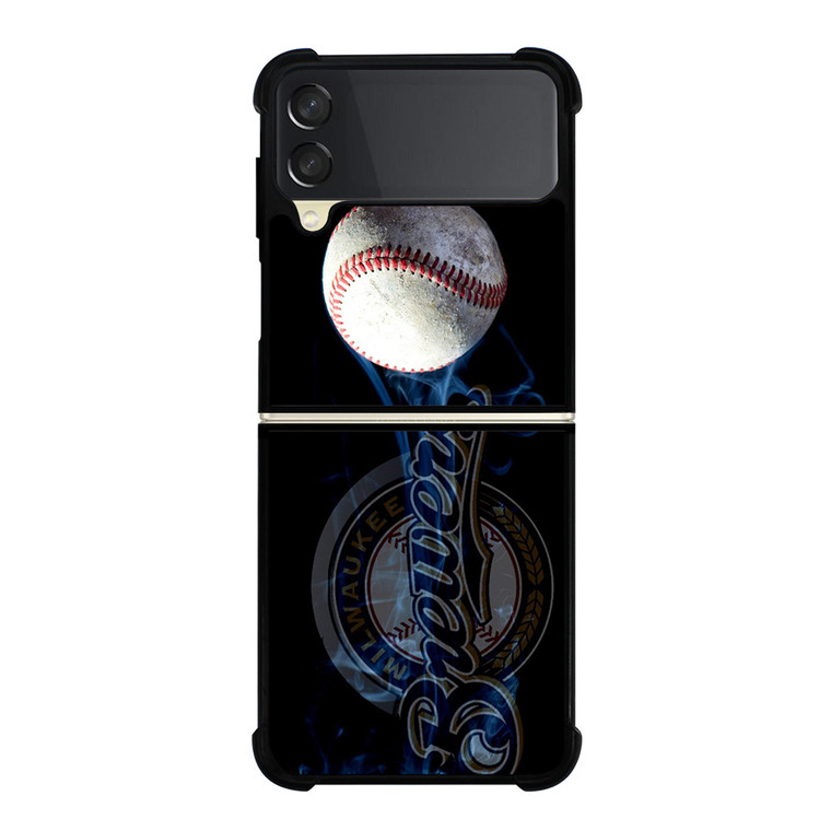 MILWAUKEE BREWERS BASEBALL Samsung Galaxy Z Flip 3 Case Cover