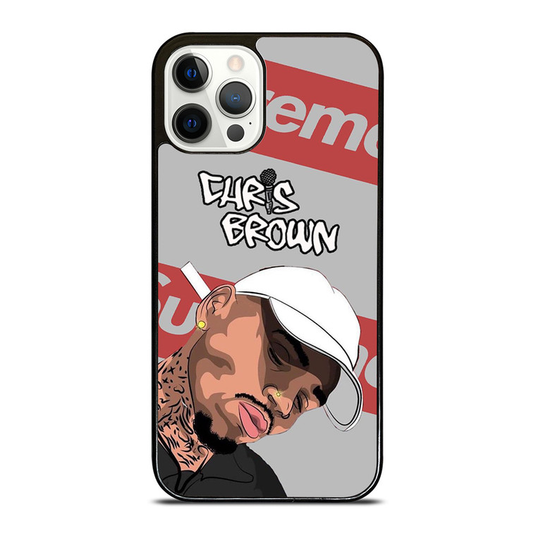 CHRIS BROWN CARTOON SUPREME  iPhone 12 Pro Case Cover CHRIS BROWN CARTOON SUPREME  iPhone 12 Pro Case Cover