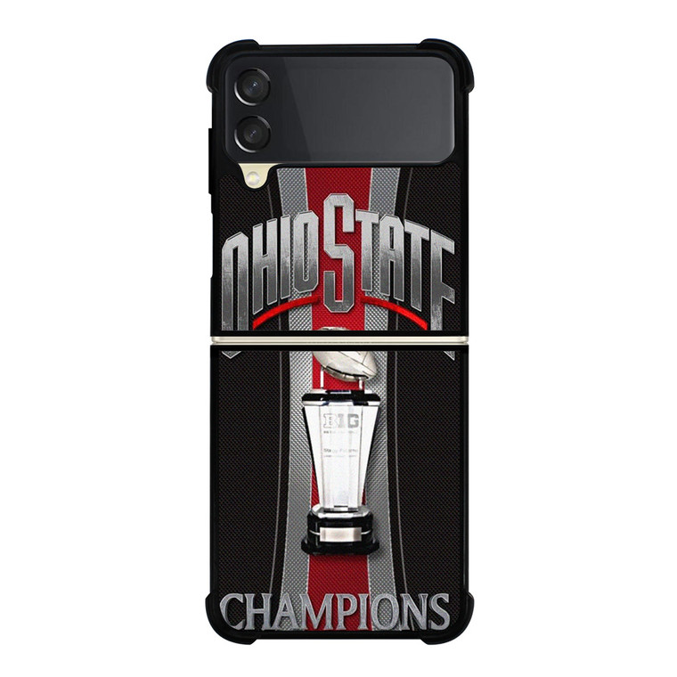 OHIO STATE BUCKEYES FOOTBALL CHAMPIONS Samsung Galaxy Z Flip 3 Case Cover