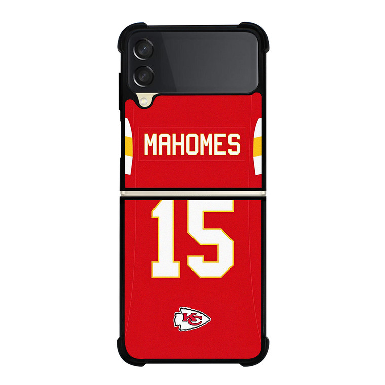PATRICK MAHOMES KANSAS CITY CHIEFS KIT Samsung Galaxy Z Flip 3 Case Cover