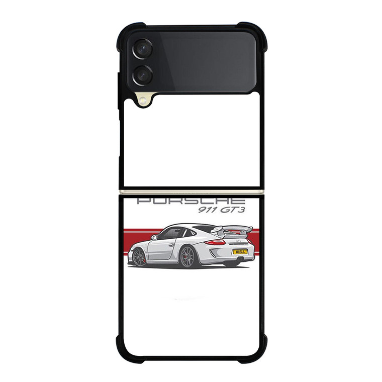 PORSCHE 911 GT3 VECTOR Samsung Galaxy Z Flip 3 Case Cover