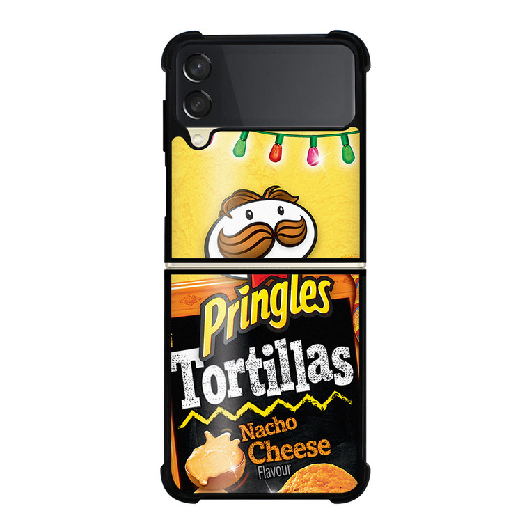 PRINGLES TORTILLAS NACHO CHEESE SNACKS Samsung Galaxy Z Flip 3 Case Cover