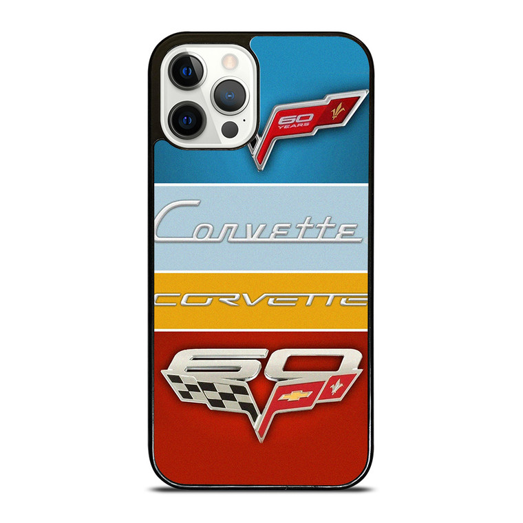 CORVETTE 60 YEARS LOGO  iPhone 12 Pro Case Cover