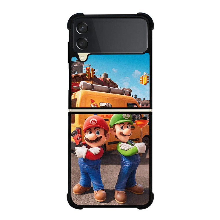 SUPER MARIO BROS X LUIGI MOVIE Samsung Galaxy Z Flip 3 Case Cover