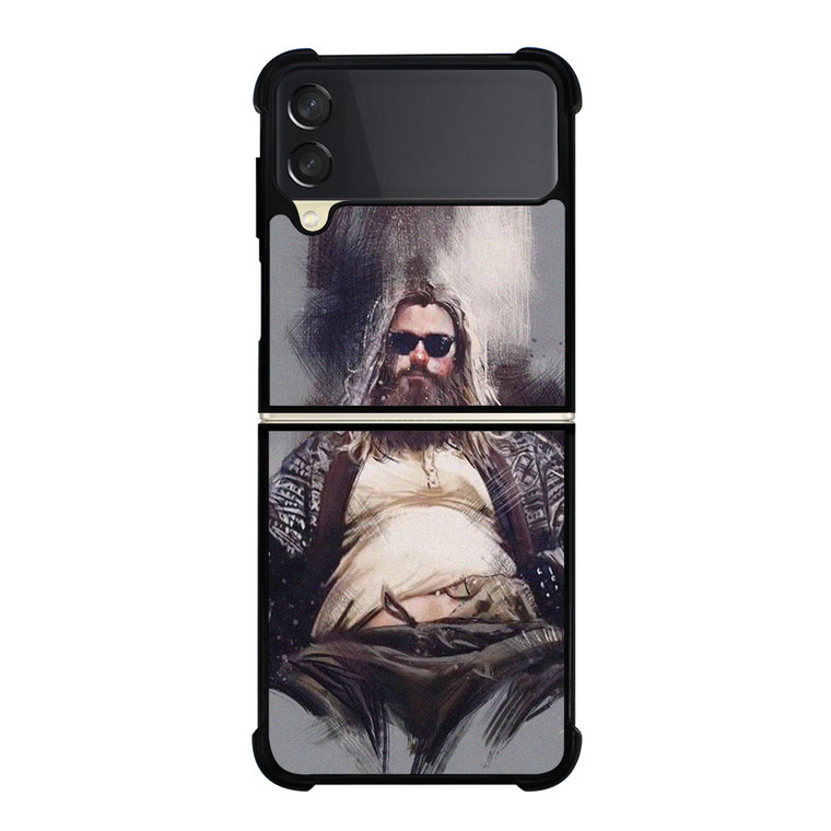 THOR FAT MARVEL Samsung Galaxy Z Flip 3 Case Cover