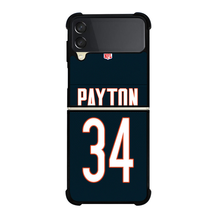 WALTER PAYTON CHICAGO BEARS KIT Samsung Galaxy Z Flip 3 Case Cover