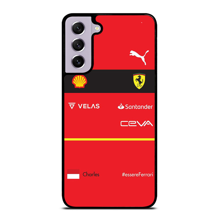 CHARLES LECRERC SCUDERIA FERRARI F1 KIT Samsung Galaxy S21 FE Case Cover