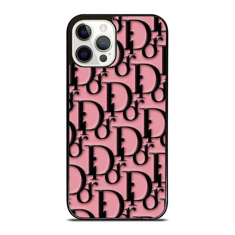 DIOR PINK PATTERN  iPhone 12 Pro Case Cover