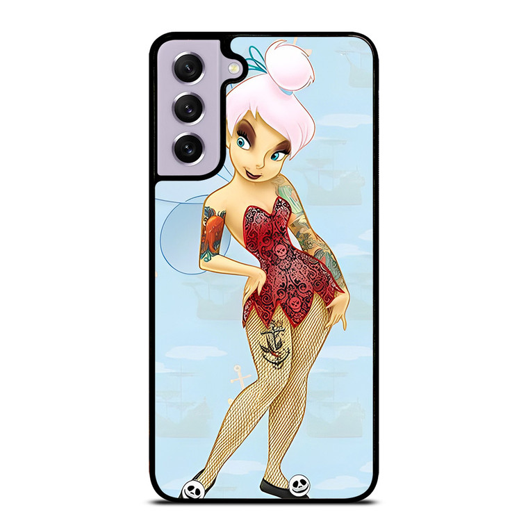 DISNEY TINKERBELL GOTHIC TATOOED CARTOON Samsung Galaxy S21 FE Case Cover DISNEY TINKERBELL GOTHIC TATOOED CARTOON Samsung Galaxy S21 FE Case Cover