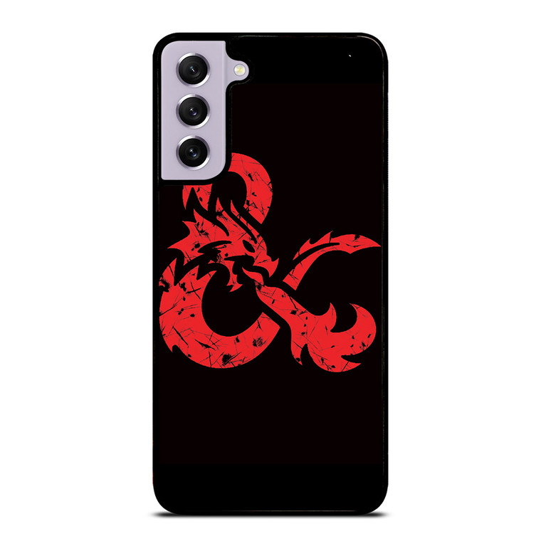 DUNGEONS AND DRAGONS LOGO BLACK Samsung Galaxy S21 FE Case Cover