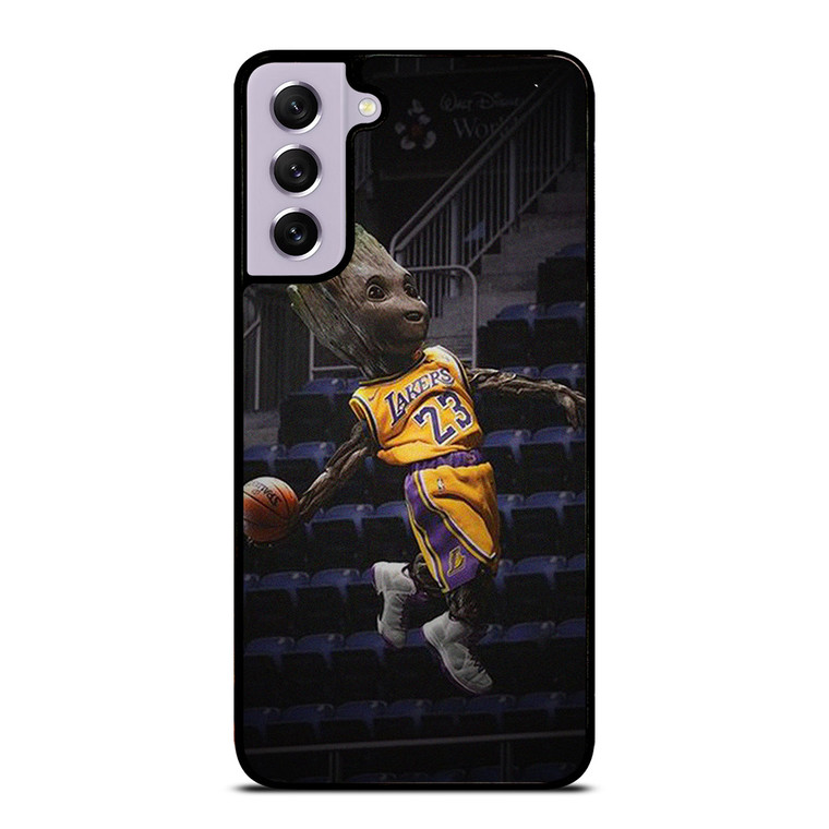 GROOT LEBRON JAMES LA LAKERS NBA Samsung Galaxy S21 FE Case Cover