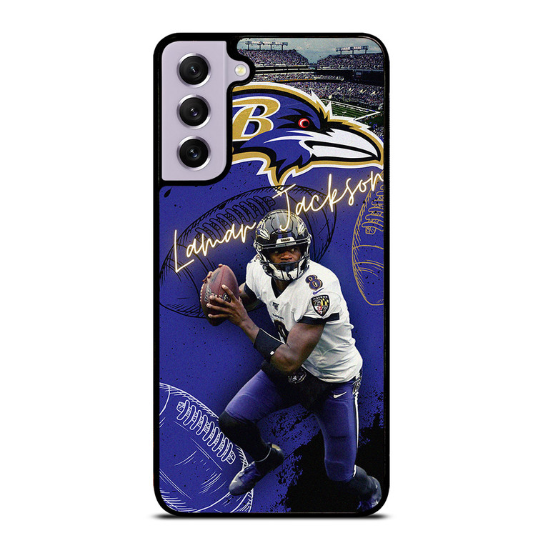 LAMAR JACKSON BALTIMORE RAVENS NFL FOOTBALL Samsung Galaxy S21 FE Case Cover