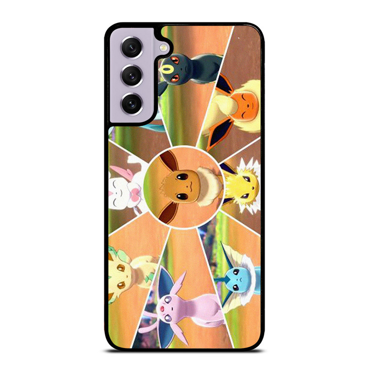 POKEMON EEVEE EVOLUTION COLLAGE Samsung Galaxy S21 FE Case Cover POKEMON EEVEE EVOLUTION COLLAGE Samsung Galaxy S21 FE Case Cover