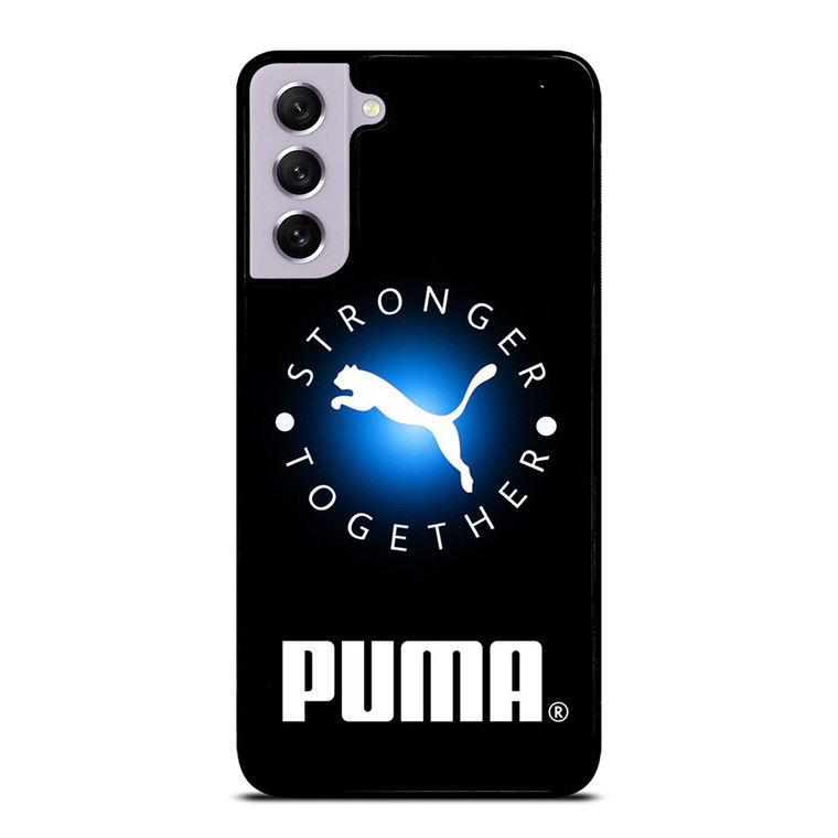 PUMA STRONGER TOGETHER LOGO Samsung Galaxy S21 FE Case Cover
