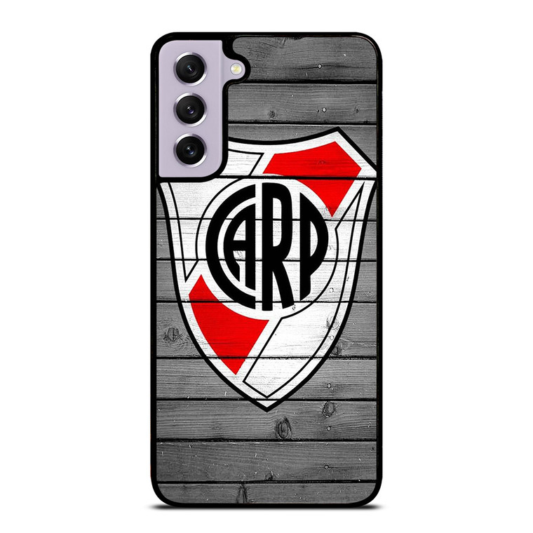 RIVER PLATE FOOTBALL WOOD LOGO Samsung Galaxy S21 FE Case Cover