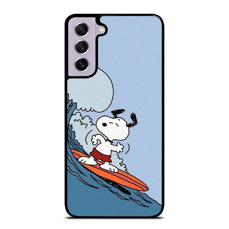 SNOOPY SURFING CARTOON Samsung Galaxy S21 FE Case Cover