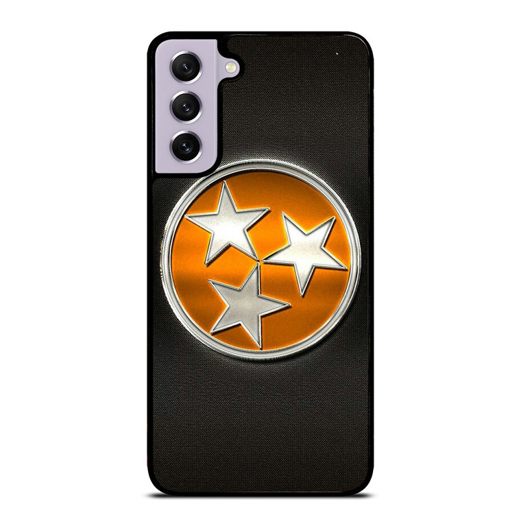 TENNESSEE VOLUNTEERS EMBLEM METAL Samsung Galaxy S21 FE Case Cover