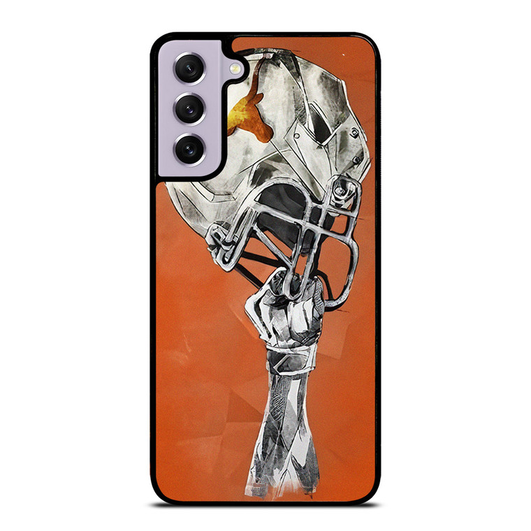 TEXAS LONGHORNS FOOTBALL HELMET Samsung Galaxy S21 FE Case Cover