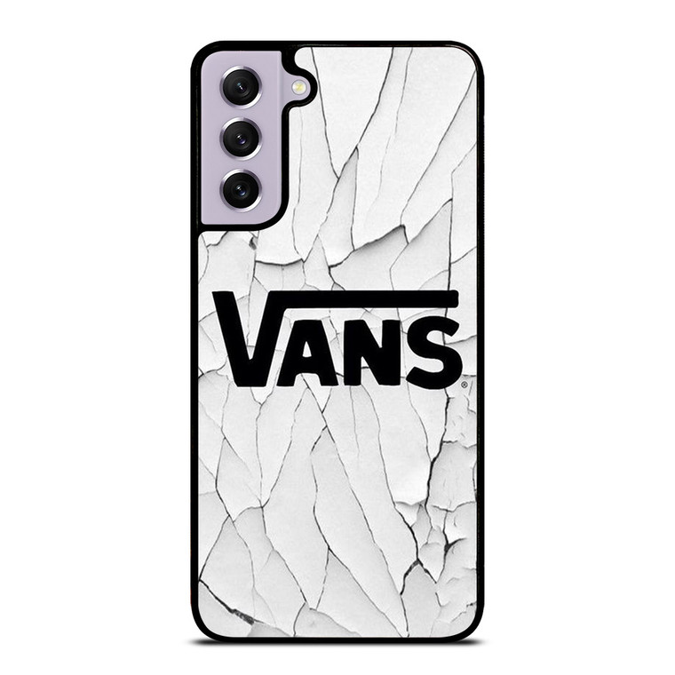 VANS LOGO BROKEN WHITE Samsung Galaxy S21 FE Case Cover VANS LOGO BROKEN WHITE Samsung Galaxy S21 FE Case Cover