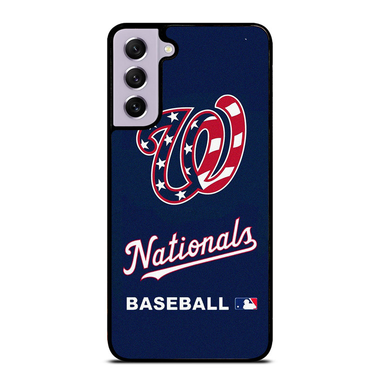 WASHINGTON NATIONALS BASEBALL MLB SYMBOL Samsung Galaxy S21 FE Case Cover WASHINGTON NATIONALS BASEBALL MLB SYMBOL Samsung Galaxy S21 FE Case Cover