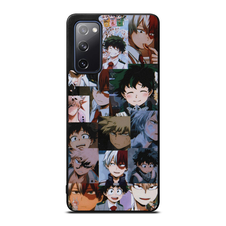 DEKU TODOROKI BAKUGO MY HERO ACADEMIA COLLAGE Samsung Galaxy S20 FE Case Cover DEKU TODOROKI BAKUGO MY HERO ACADEMIA COLLAGE Samsung Galaxy S20 FE Case Cover