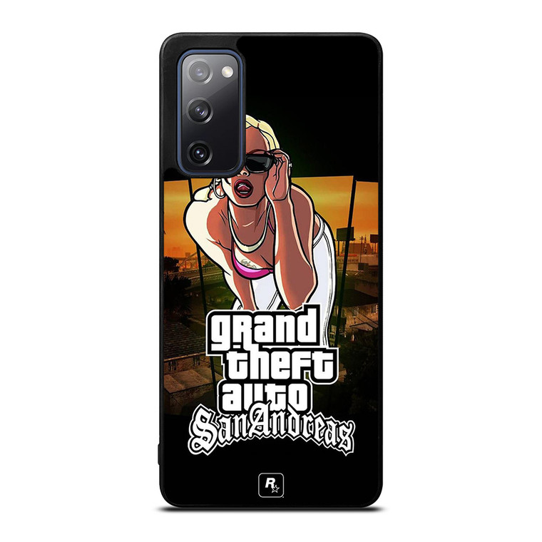GTA GRAND THEFT AUTO SAN ANDREAS ROCHELLE Samsung Galaxy S20 FE Case Cover
