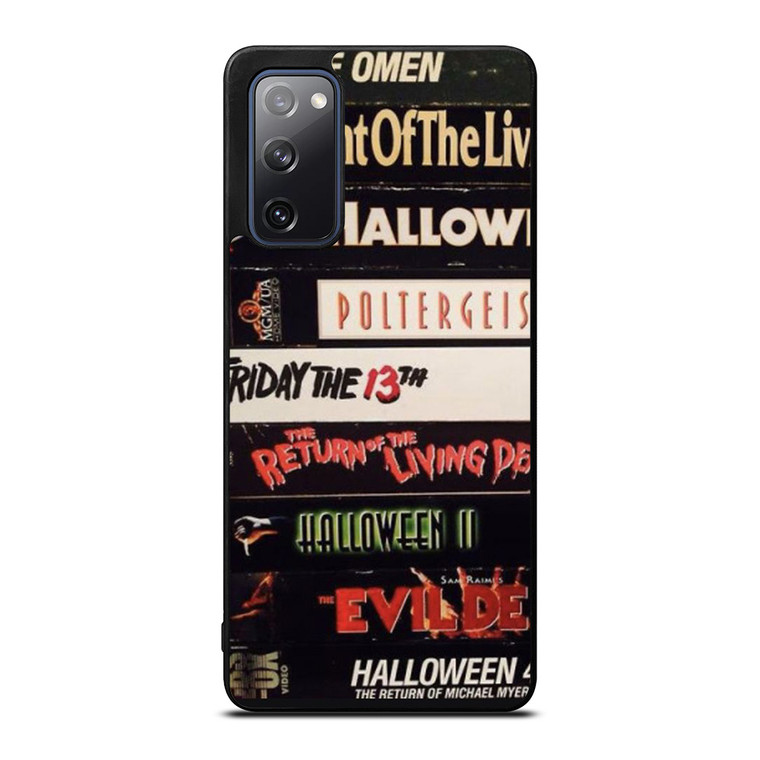 HORROR MOVIES VHS COLLECTION Samsung Galaxy S20 FE Case Cover