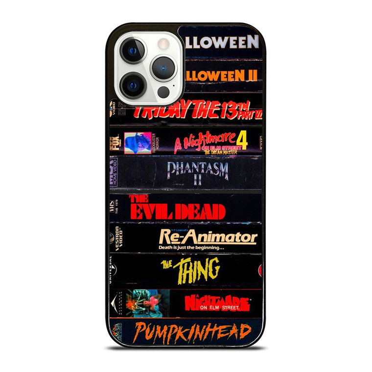 HORROR MOVIES CASSETTE COLLECTION  iPhone 12 Pro Case Cover