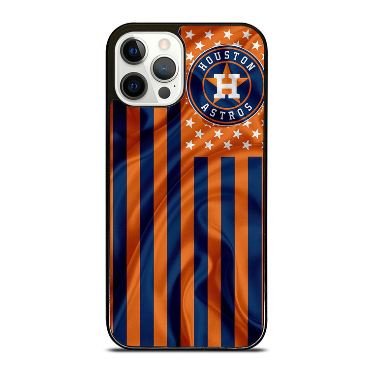 HOUSTON ASTROS MLB USA FLAG  iPhone 12 Pro Case Cover