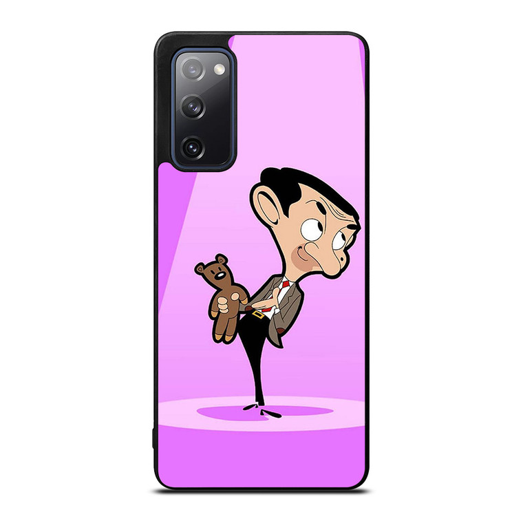 MR BEAN AND TEDDY BEAR CARTOON Samsung Galaxy S20 FE Case Cover MR BEAN AND TEDDY BEAR CARTOON Samsung Galaxy S20 FE Case Cover