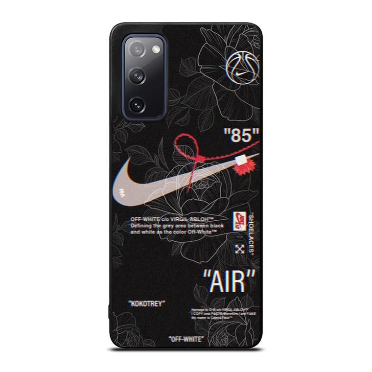 NIKE OFF WHITE FLORAL LOGO Samsung Galaxy S20 FE Case Cover NIKE OFF WHITE FLORAL LOGO Samsung Galaxy S20 FE Case Cover