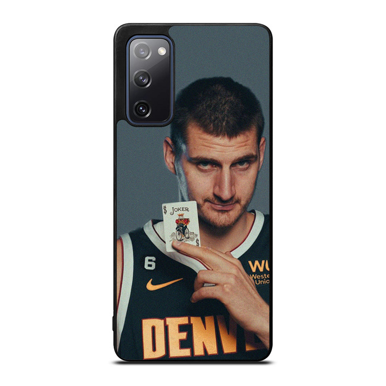 NIKOLA JOKIC DENVER NUGGETS JOKER Samsung Galaxy S20 FE Case Cover NIKOLA JOKIC DENVER NUGGETS JOKER Samsung Galaxy S20 FE Case Cover