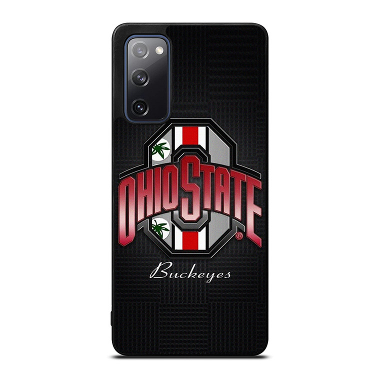 OHIO STATE BUCKEYES WEED METAL SYMBOL Samsung Galaxy S20 FE Case Cover OHIO STATE BUCKEYES WEED METAL SYMBOL Samsung Galaxy S20 FE Case Cover