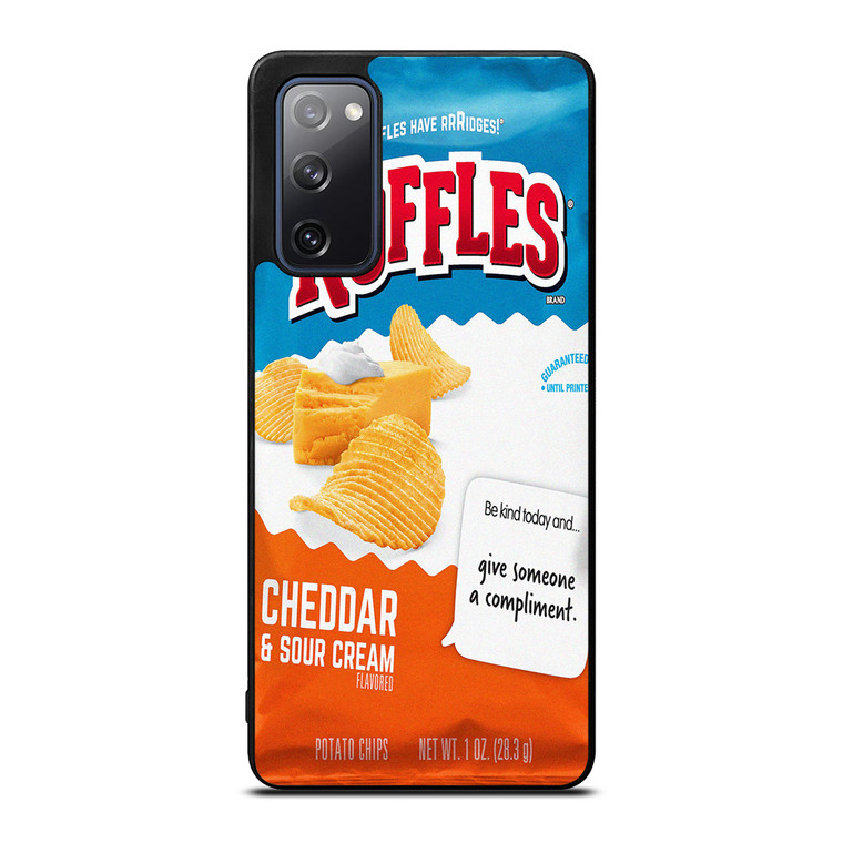 RUFFLES POTATO CHIPS CHEDDAR Samsung Galaxy S20 FE Case Cover
