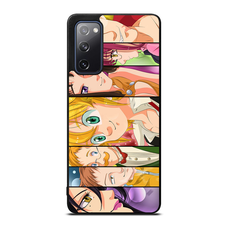 SEVEN DEADLY SINS ALL CHARACTERS COLLAGE Samsung Galaxy S20 FE Case Cover