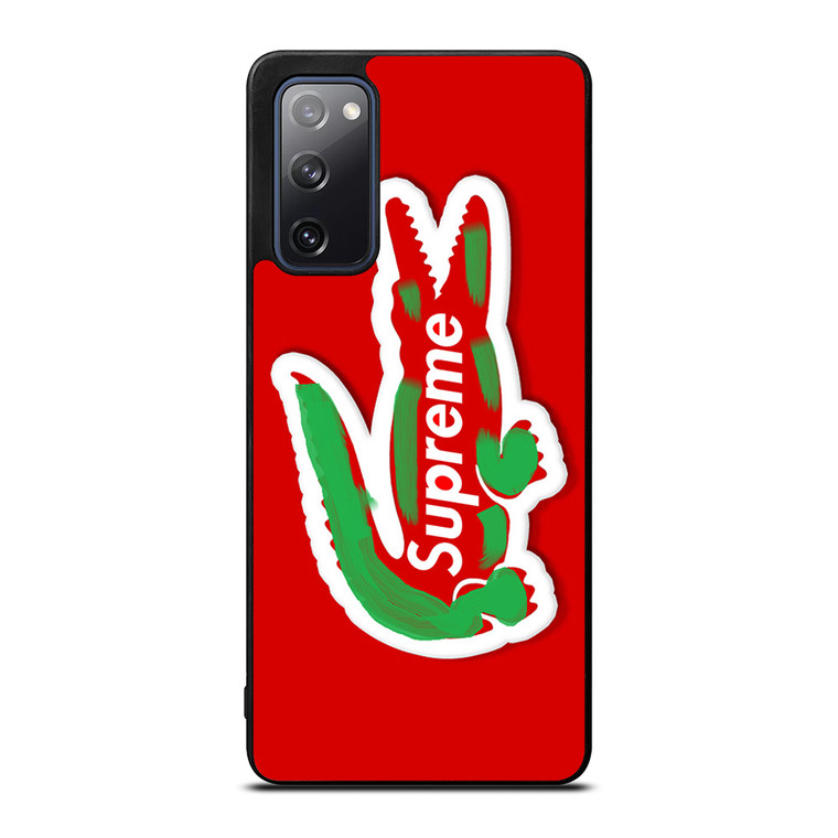 SUPREME X LACOSTE SYMBOL Samsung Galaxy S20 FE Case Cover