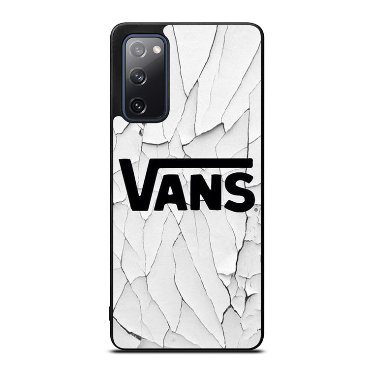 VANS LOGO BROKEN WHITE Samsung Galaxy S20 FE Case Cover VANS LOGO BROKEN WHITE Samsung Galaxy S20 FE Case Cover