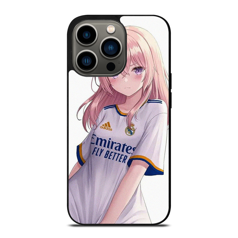 ANIME REAL MADRID FC iPhone 13 Pro Case Cover