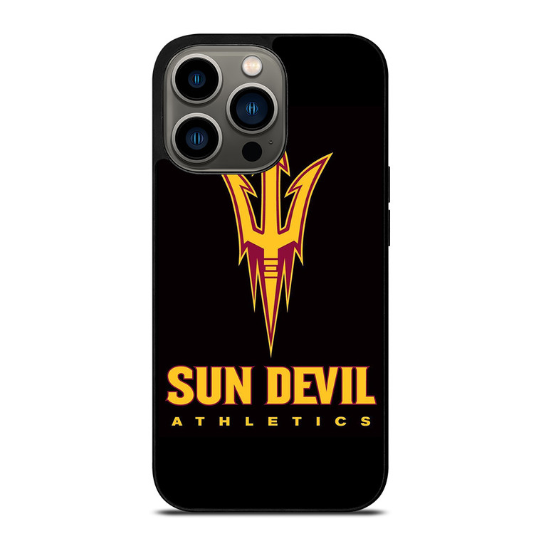 ARIZONA STATE SUN DEVILS FOOTBALL LOGO iPhone 13 Pro Case Cover