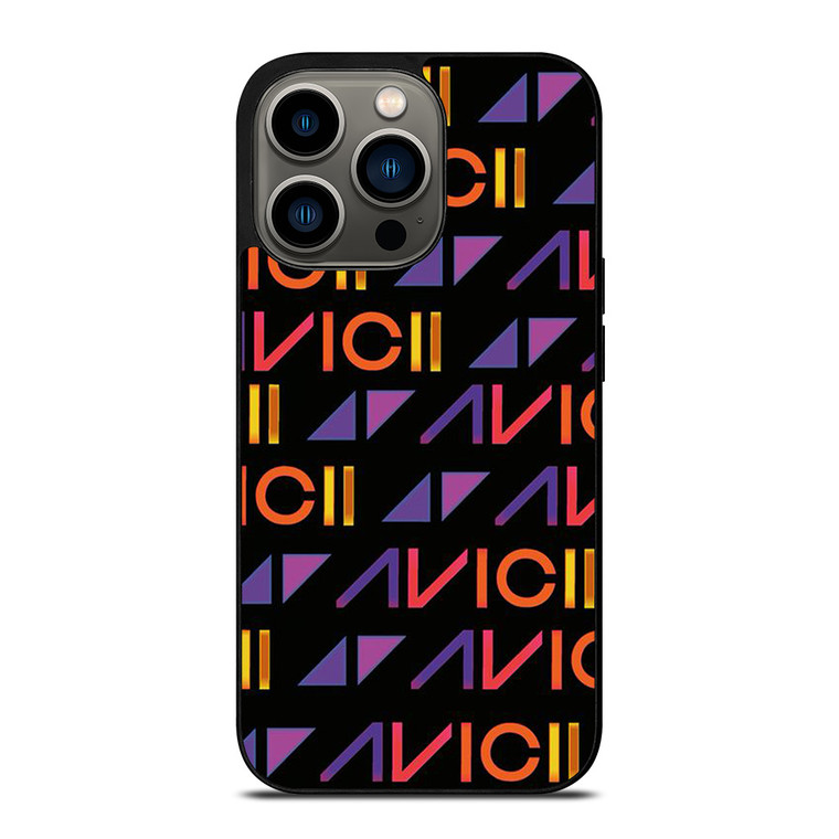 AVICII DJ LOGO PATTERN iPhone 13 Pro Case Cover