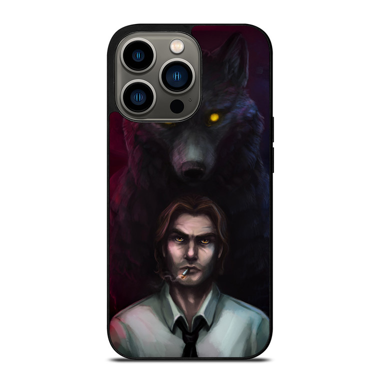 BIGBY WOLF THE WOLF AMONG US iPhone 13 Pro Case Cover