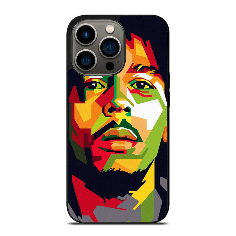 BOB MARLEY WPAP ART iPhone 13 Pro Case Cover